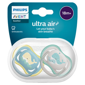Philips Avent Ultra Air Soother 18 Months+ x2- SCF349/24