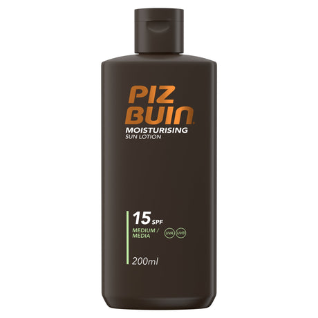 Piz Buin Moisturising Sun Lotion SPF 15 Sun Cream 200 ml