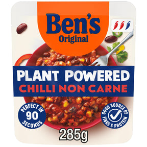 Ben's Original Plant Powered Bean Chilli Non Carne 285 g