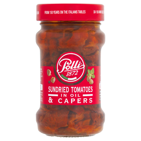 Polli Sundried Tomatoes In Oil & Capers 190 g