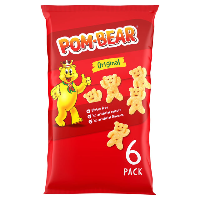 Pom-Bear Original Multi-Pack Crisps 6 x 13 g