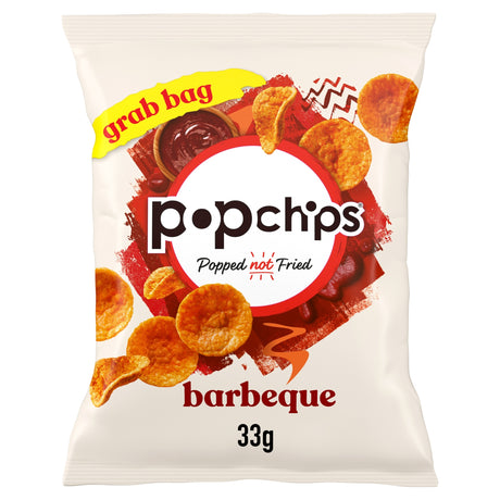 Pop Chips Barbeque Grab Bag Crisps 33 g