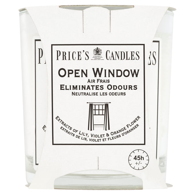 Price's Open Window Candle Jar