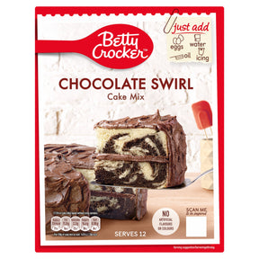 Betty Crocker Cake Mix Chocolate Swirl 425 g