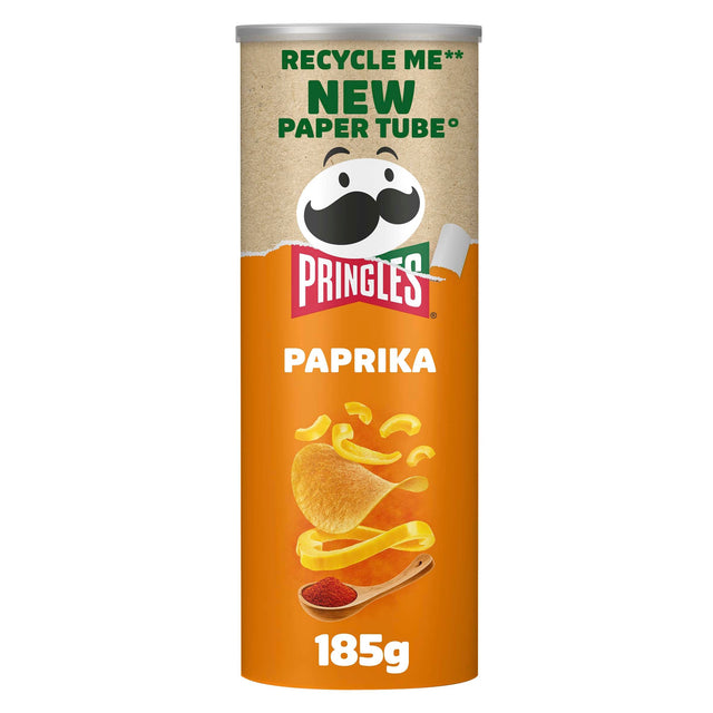 Pringles Paprika Sharing Crisps 185 g
