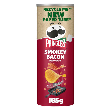 Pringles Smokey Bacon Sharing Crisps 185 g