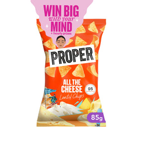 Proper All The Cheese Lentil Chips 85 g