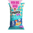 Proper Chips Salt & Vinegar Lentil Chips 5 x 14 g