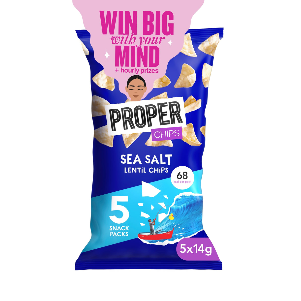 Proper Chips Sea Salt 5 x 14 g