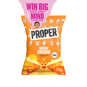 Proper Corn Mature Cheddar Popcorn 70 g