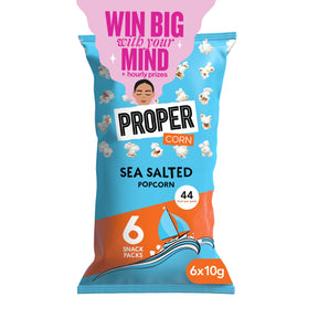 Proper Corn Sea Salted Popcorn 6 x 10 g