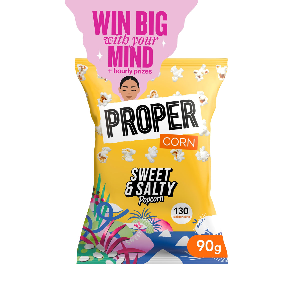 Proper Sweet & Salty Popcorn Sharing Bag 90 g