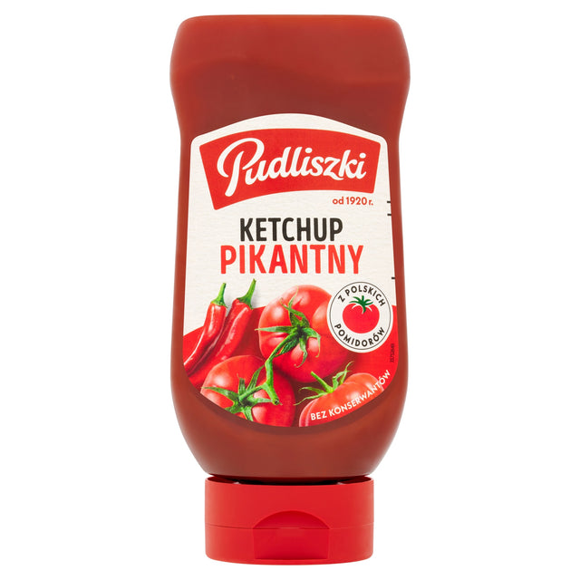Pudliszki Hot Tomato Ketchup 480 g