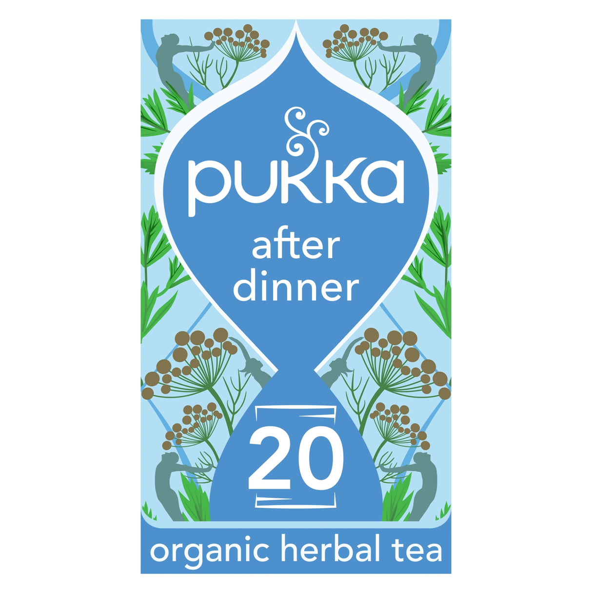 Pukka Organic After Dinner Tea 20 Home Compostable Herbal Tea Bags 40 g