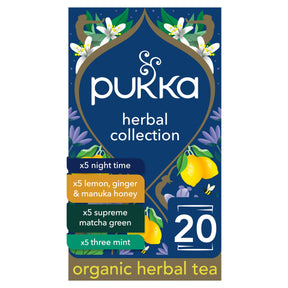 Pukka Organic Herbal Collection 20 Herbal Tea Sachets 29 g