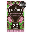 Pukka Organic Peppermint & Licorice 20 Tea Bags 30 g