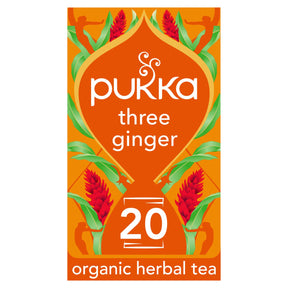 Pukka Organic Three Ginger 20 Tea Bags 36 g