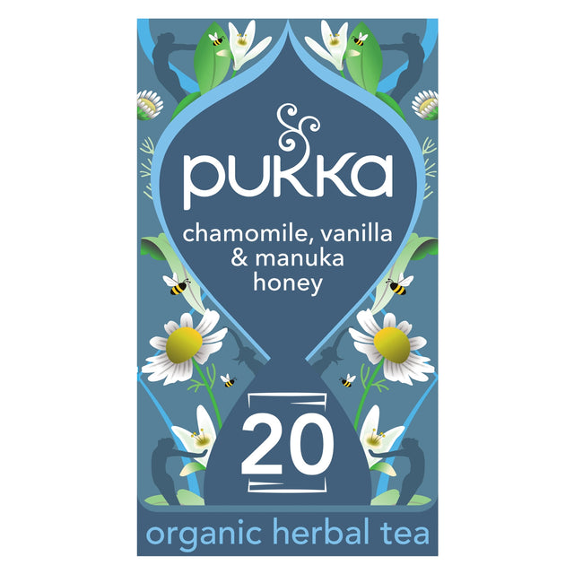 Pukka Organic Vanilla & Manuka 20 Tea Bags 32 g