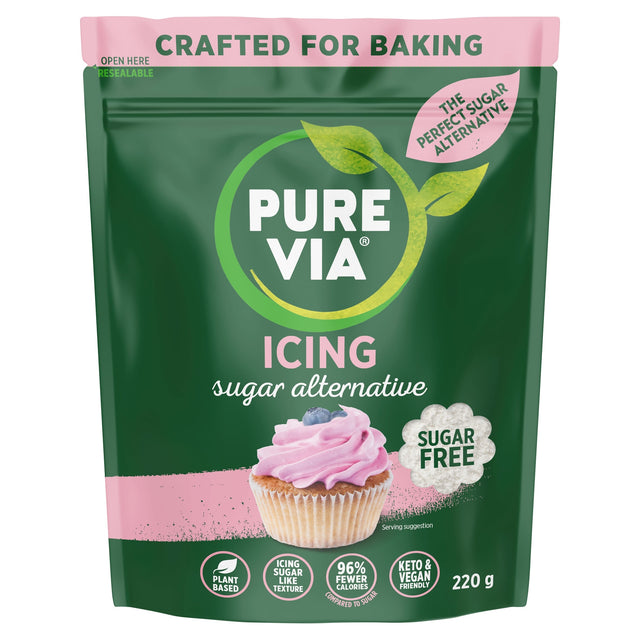 Pure Via Baker's Secret Icing Sugar Alternative 220 g