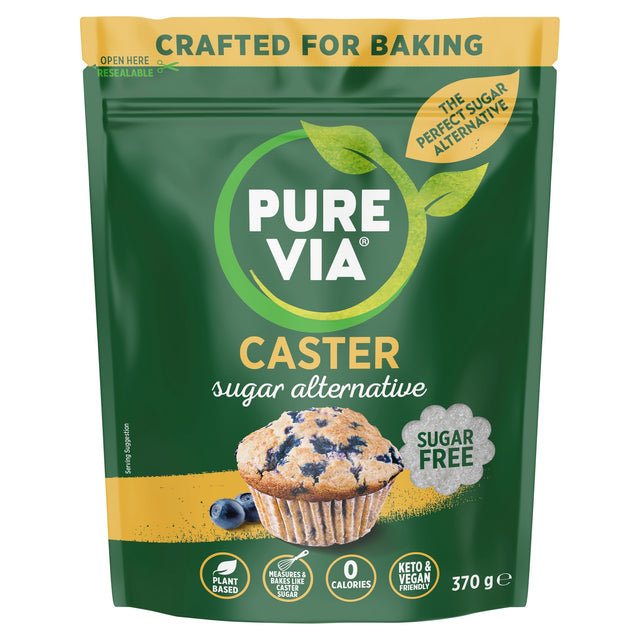 Pure Via Caster Sugar Alternative 370 g