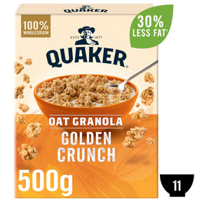 Quaker Oat Granola Golden Crunch 500 g