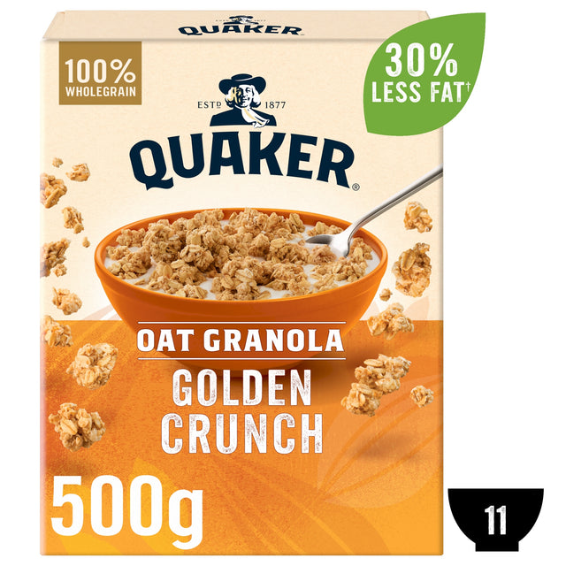 Quaker Oat Granola Golden Crunch 500 g
