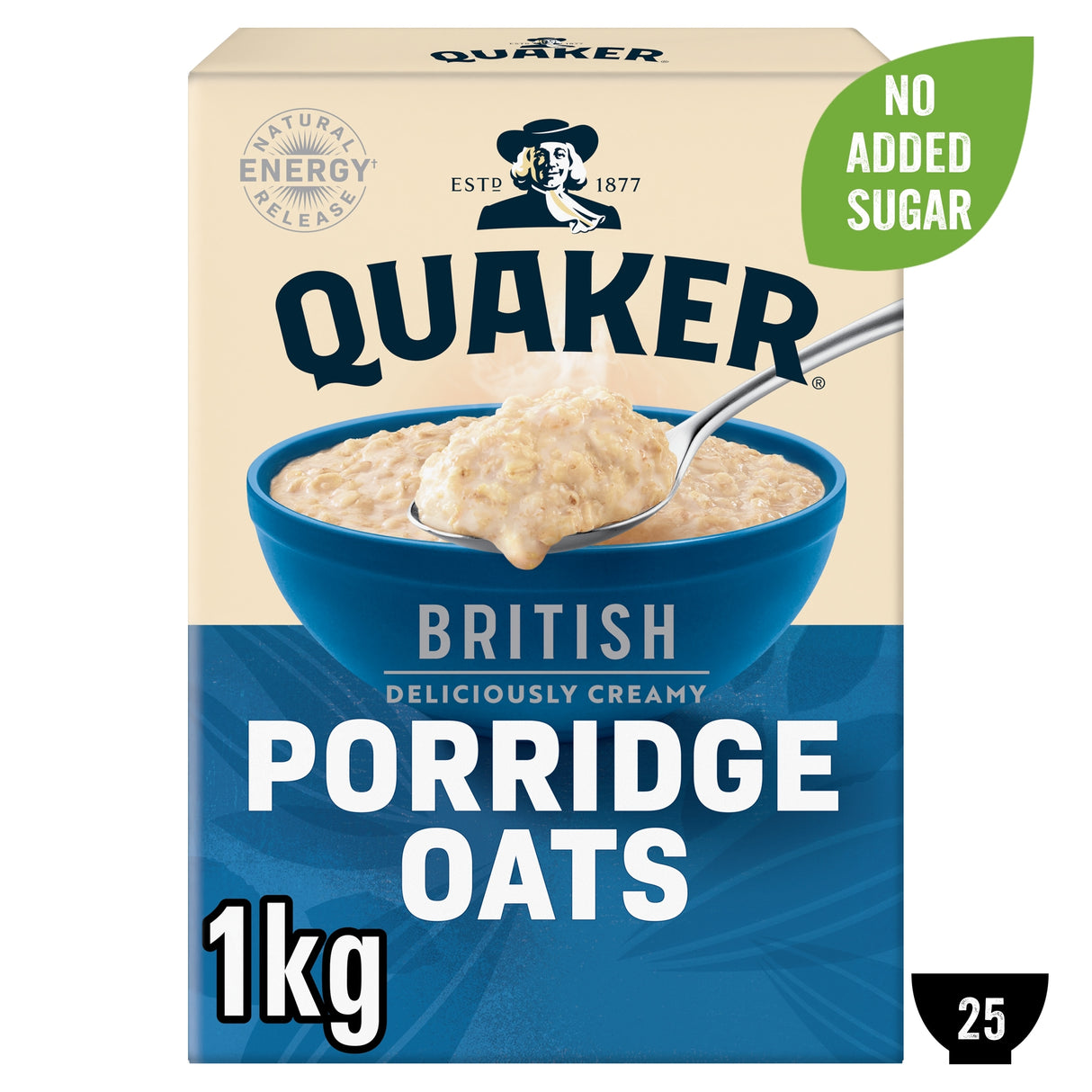 Quaker Rolled Porridge Oats 1 kg