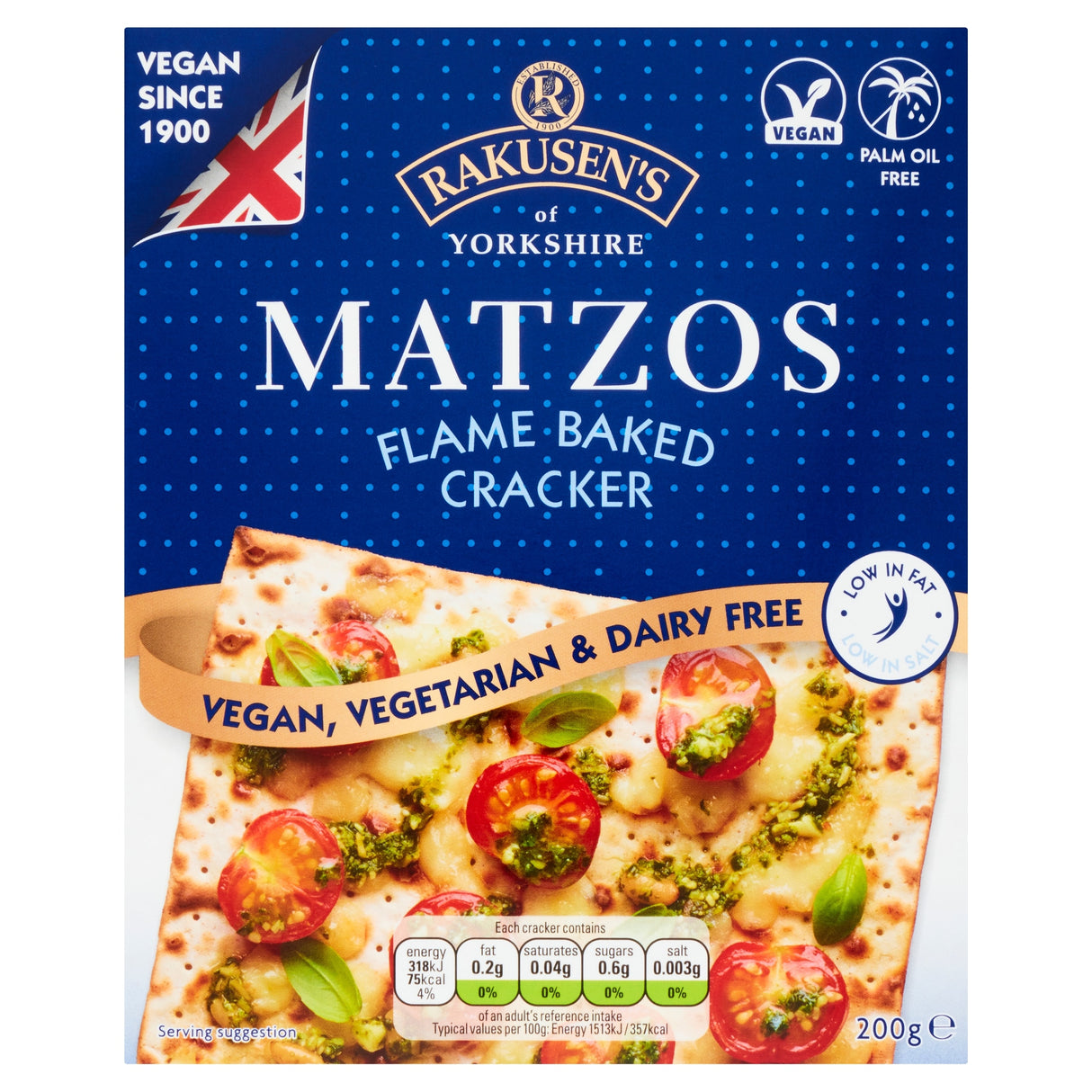 Rakusens Traditional Matzos 200 g
