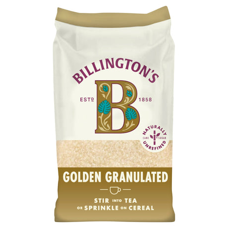 Billington's Golden Granulated Sugar 1 kg