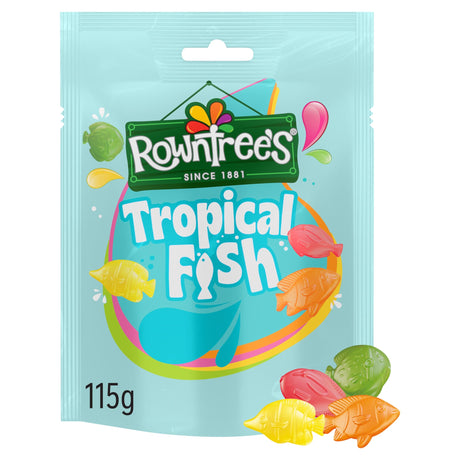 Rowntree's Tropical Fish Sweets 115 g