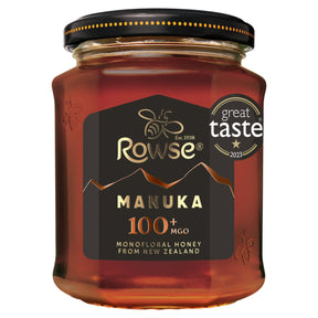 Rowse Authentic Manuka New Zealand Honey 100+ MGO 225 g