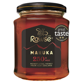 Rowse Authentic Manuka New Zealand Honey 250+ MGO 225 g