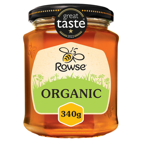 Rowse Organic Clear Honey 340 g