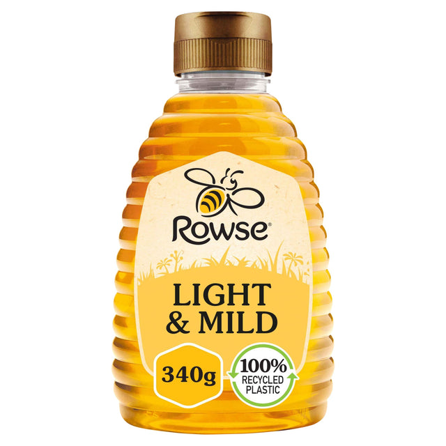 Rowse Squeezy Light & Mild Honey 340 g