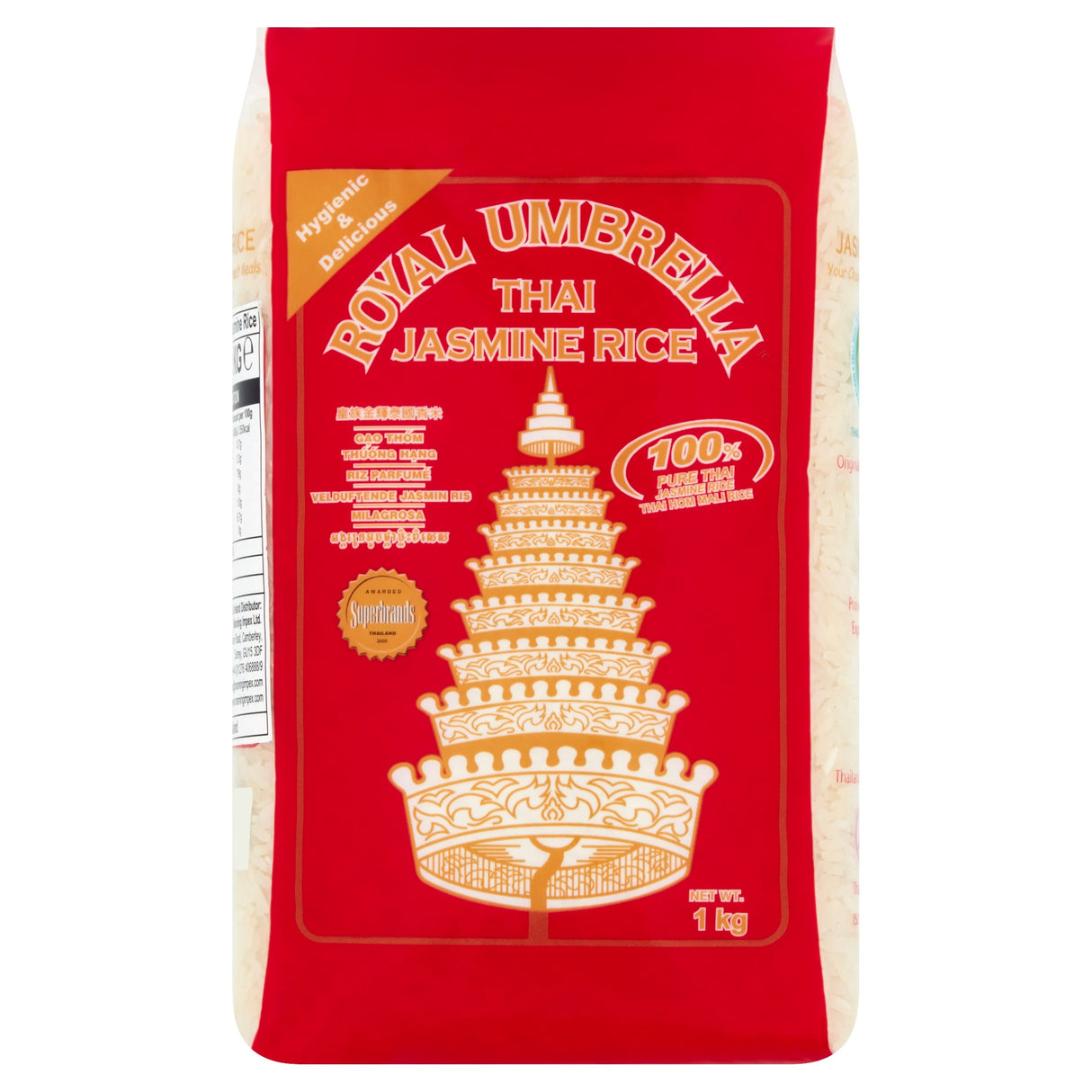 Royal Umbrella Thai Jasmine Rice 1 kg