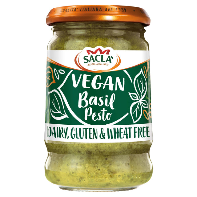 Sacla Vegan Basil Pesto 190 g