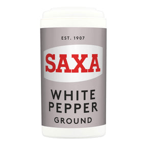 Saxa White Pepper 25 g
