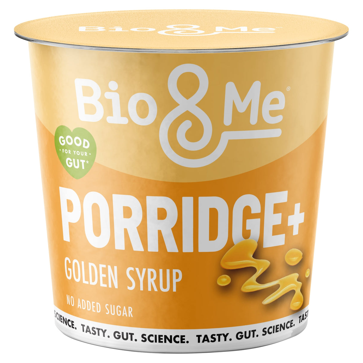 Bio & Me No Added Sugar Porridge+ Pot Golden Syrup 65 g