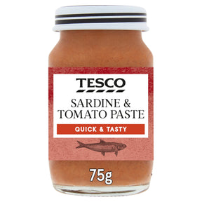 Tesco Sardine & Tomato Paste 75 g