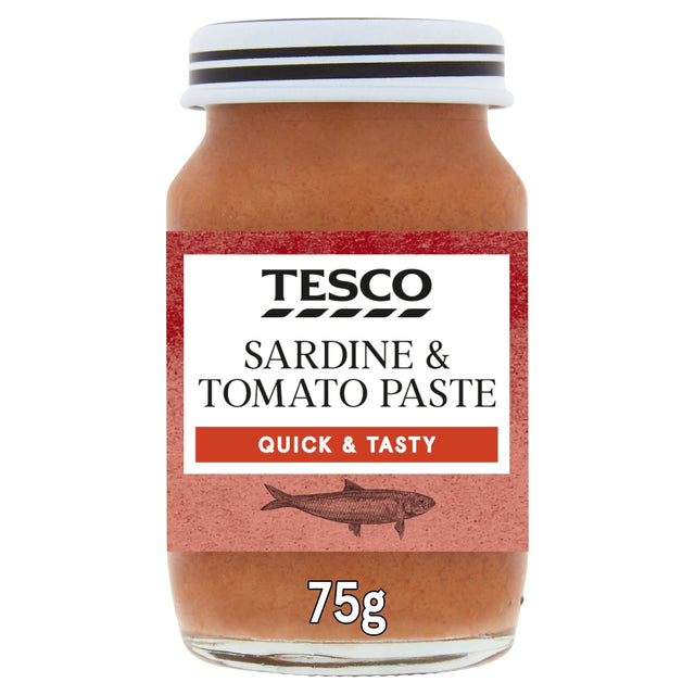 Tesco Sardine & Tomato Paste 75 g
