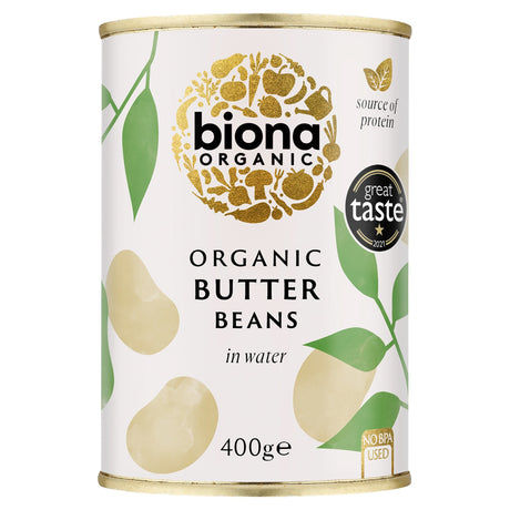 Biona Organic Butter Beans 400 g