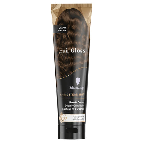 Schwarzkopf Hair Gloss Shine Treatment Cacao Brown 150 ml