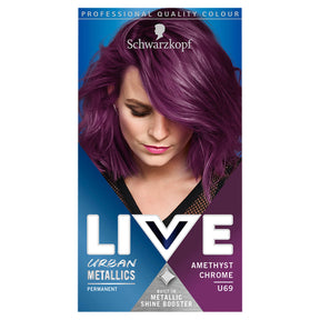 Schwarzkopf Live Amethyst Chrome Perm Hair Dye 142 g