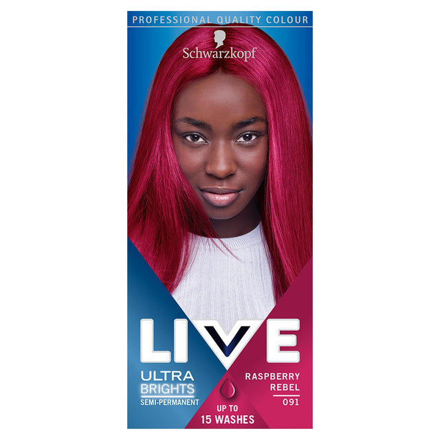 Schwarzkopf Live Ultra Brights 091 Raspberry Rebel Hair Dye