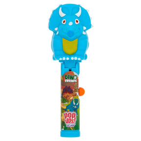 Bip Dino Friends Pop Ups Lollipop Strawberry 10 g