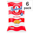 Seabrook Sea Salted Potato Crisps 6 x 25 g