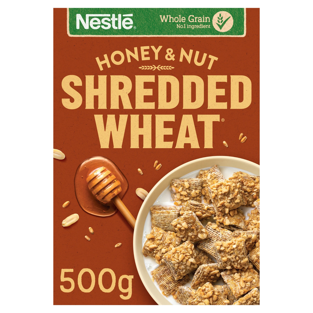 Shredded Wheat Cereal Honey & Nut 500 g