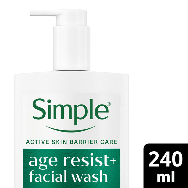 Simple Age Resist+ Cleanser 240 ml