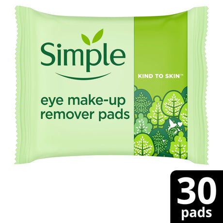 Simple Kind To Eyes Eye Make-Up Remover Pads x30