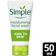 Simple Moisturising Facial Wash 50 ml